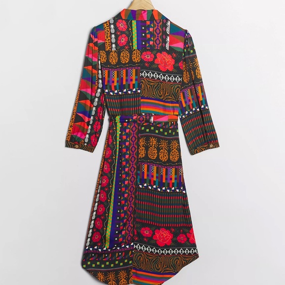 Anthropologie Farm Rio Ciela Midi Shirtdress - Picture 5 of 7
